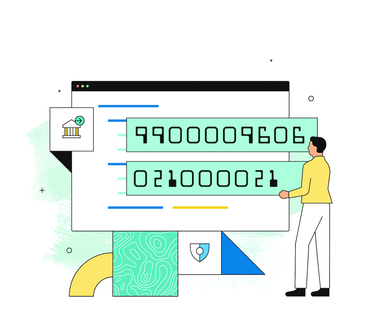 Seamlessly setup direct debits and payouts