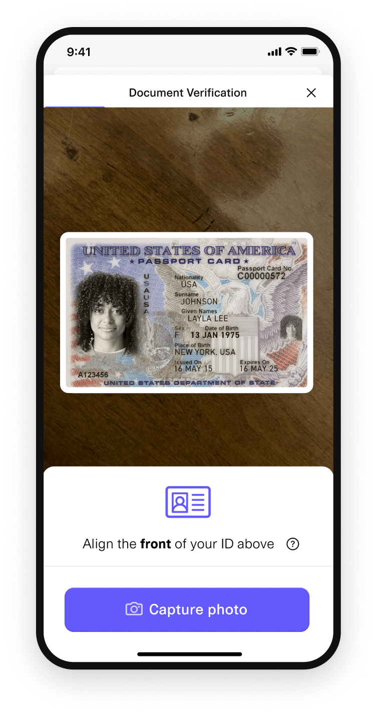 ...and photograph the front...