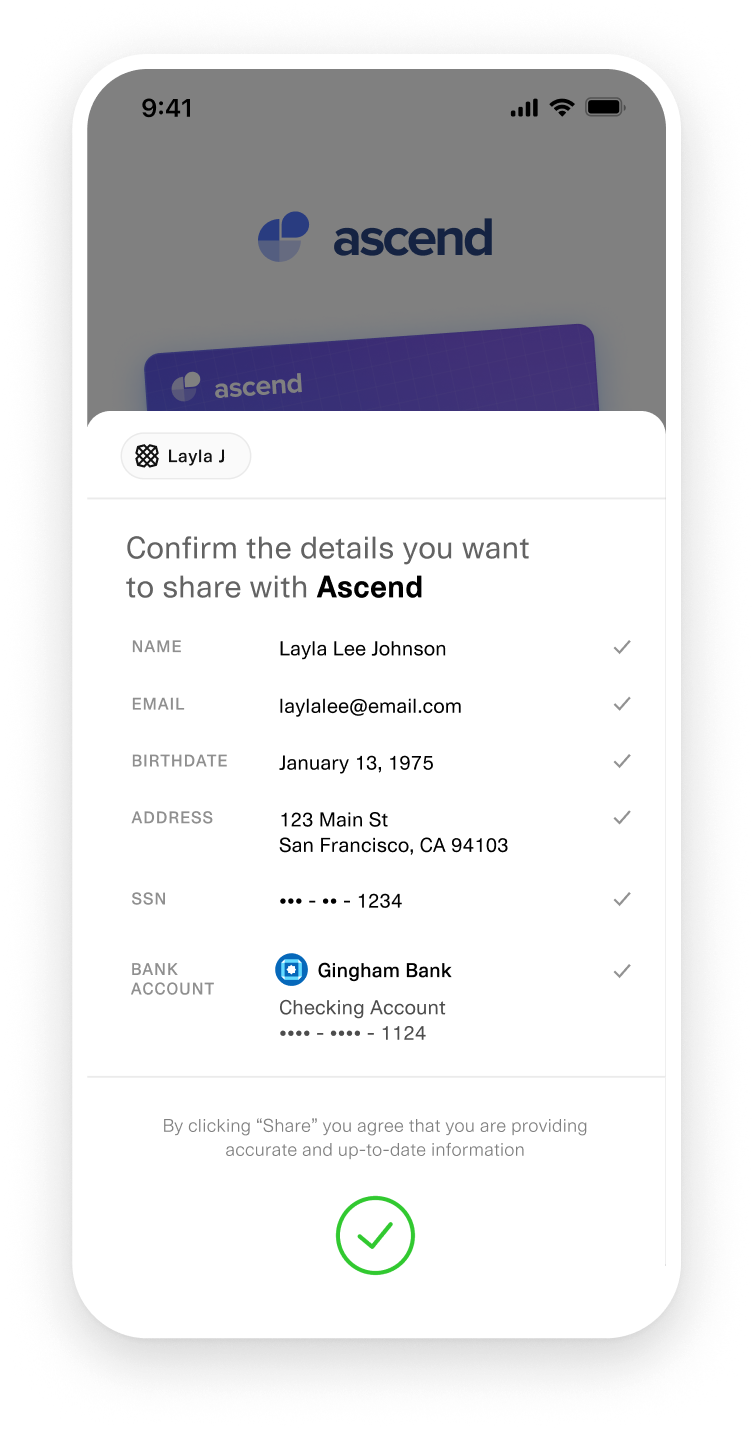 And we're done! You're now able to retrieve user account data.