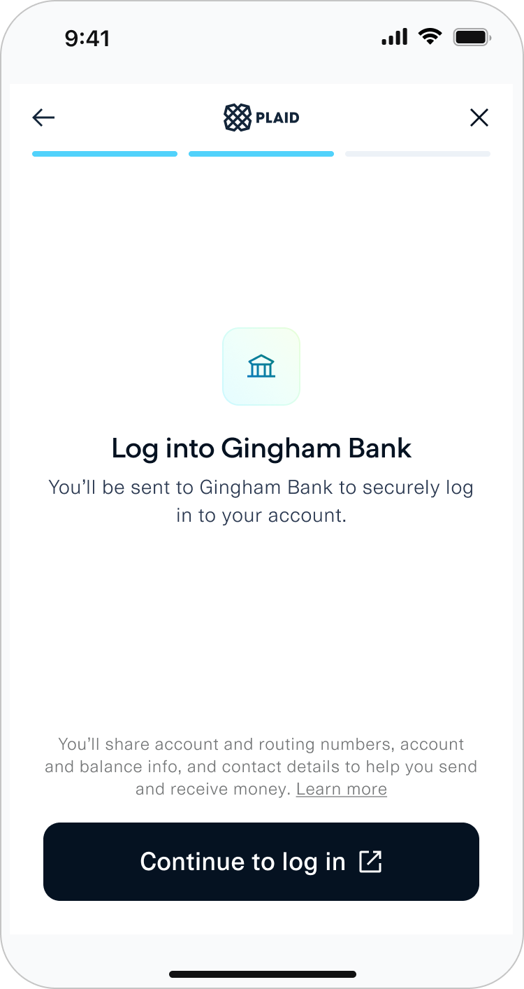 ...is directed to its OAuth flow...