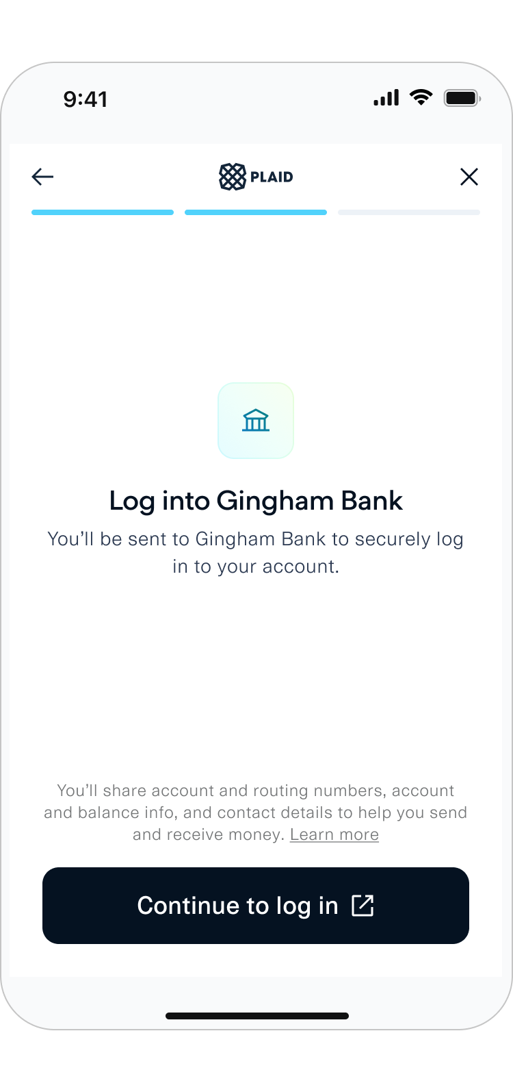 ...they are directed to its OAuth flow...