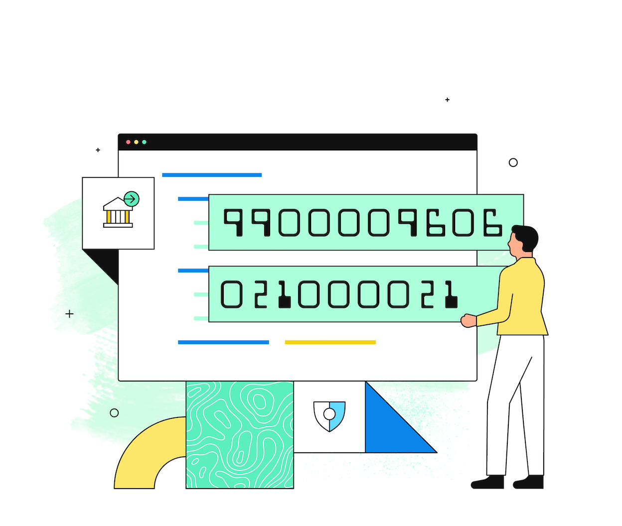 Seamlessly setup direct debits and payouts